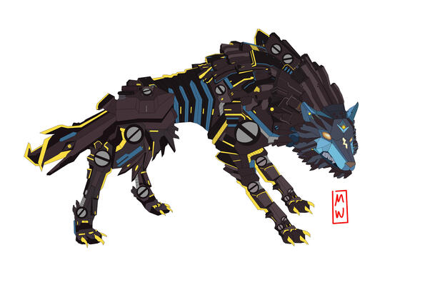 Mecha Wolf